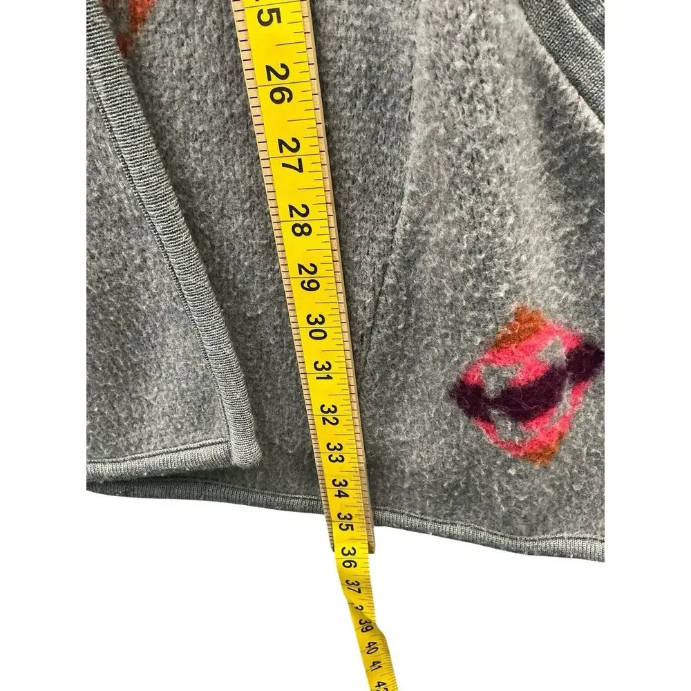 Free People We The Free Navajo Aztec Cardigan Wool Sweater Jacket Sz M - Picture 16 of 16